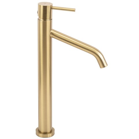 Bathroom Tap Level Brushed Gold High