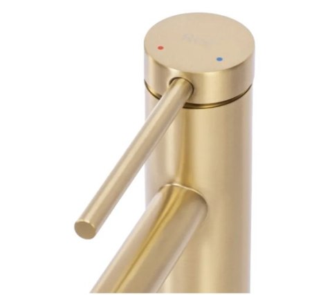 Basin Tap Foss Brushed Gold High