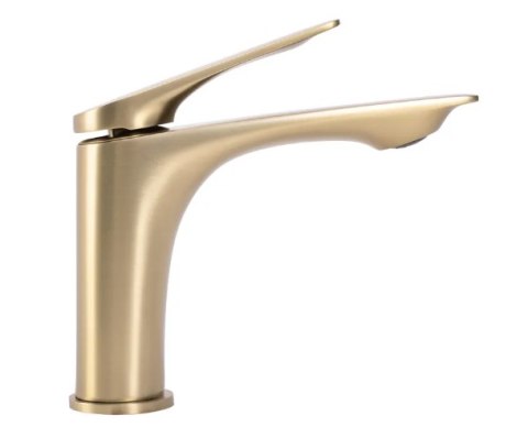Basin Tap Avalon Brushed Gold Low Basin Tap Avalon Brushed Gold Low