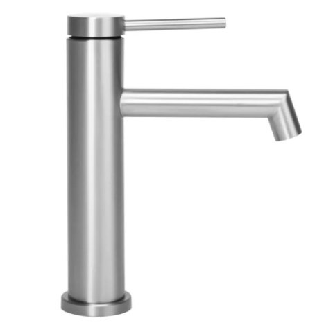Basin Tap Foss Brushed Nickel Low Basin Tap Foss Brushed Nickel Low