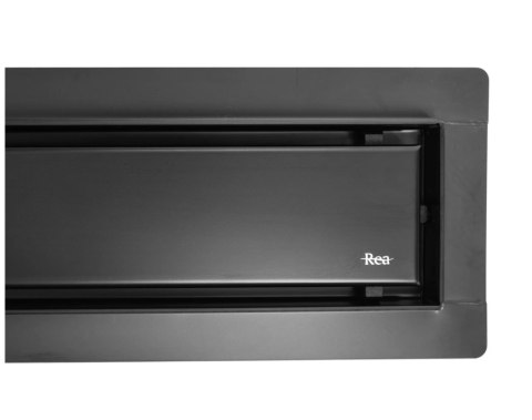 Linear Drain REA Neox Black 80