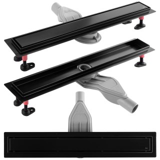 Linear Drain REA Neox Superflow Black 80