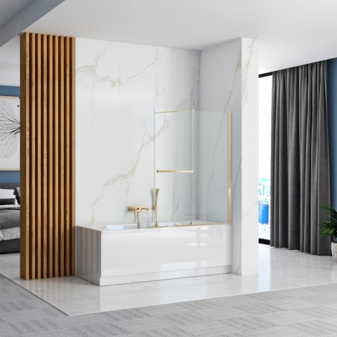 Bath Screen Fabian Gold 100