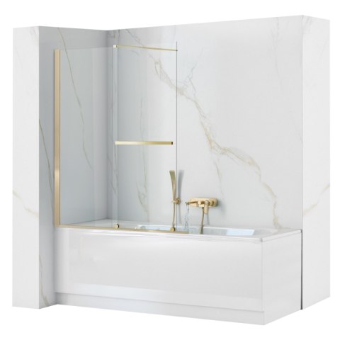 Bath Screen Fabian Gold 100