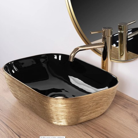 UMYWALKA BELINDA BRUSH GOLD/BLACK - NABLATOWA