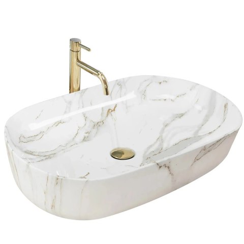 Countertop Basin Rea Cleo 61 Aiax Shiny Countertop Basin Rea Cleo 61 Aiax Shiny
