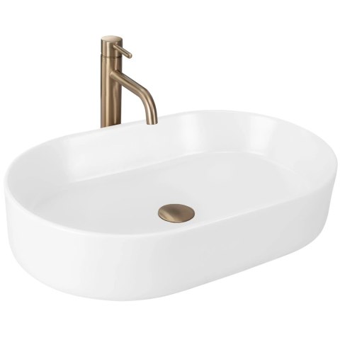 Countertop Basin Rea Nadia 60 White Matt Countertop Basin Rea Nadia 60 White Matt
