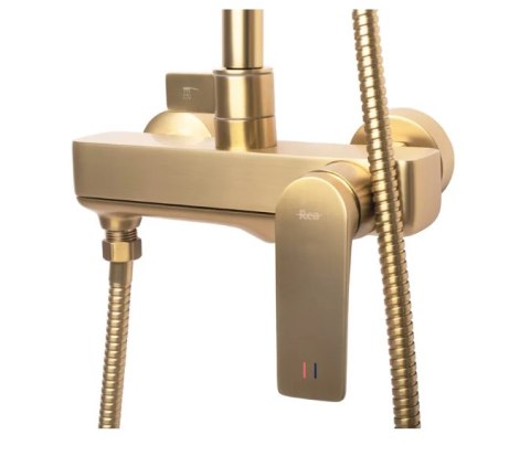 Shower Set REA AVALON Brushed Gold