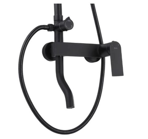 Shower Set REA STORM Black Shower Set REA STORM Black