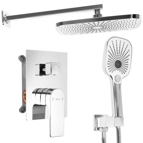 Concealed Shower Set REA MOBY Chrome Concealed Shower Set REA MOBY Chrome