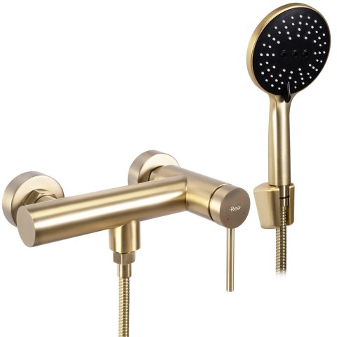 Shower Tap Foss Brushed Gold Shower Tap Foss Brushed Gold