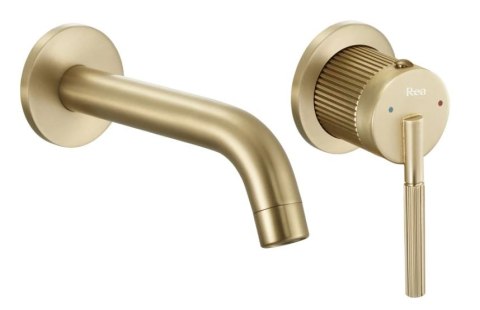 Basin Tap Concealed Argon Brushed Gold