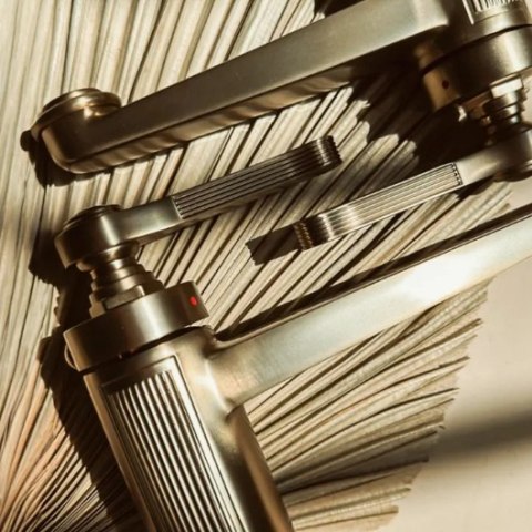 Basin Tap Monaco Brushed Gold High