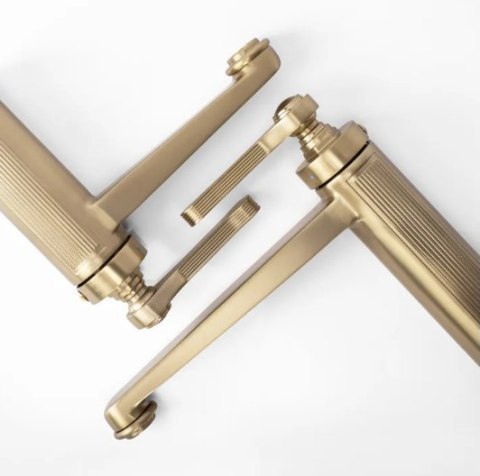 Basin Tap Monaco Brushed Gold High