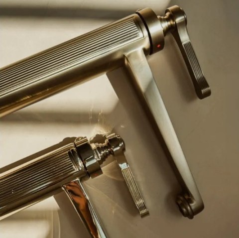 Basin Tap Monaco Brushed Gold High