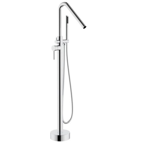 Bath Tap Floor-mounted Aras Chrome