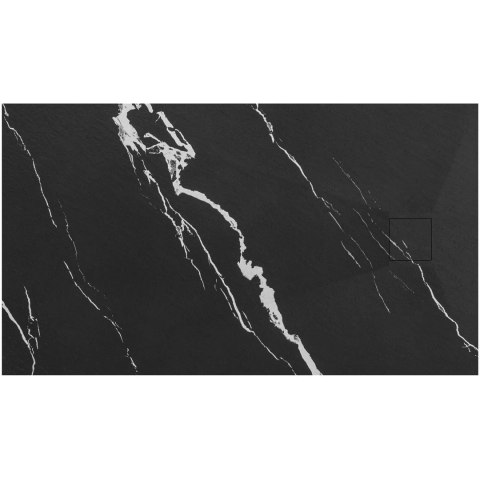 BRODZIK MAGNUM CARRARA BLACK 80x100 BRODZIK MAGNUM CARRARA BLACK 80x100