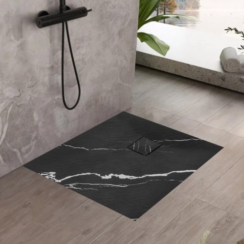BRODZIK MAGNUM CARRARA BLACK 80x100 BRODZIK MAGNUM CARRARA BLACK 80x100