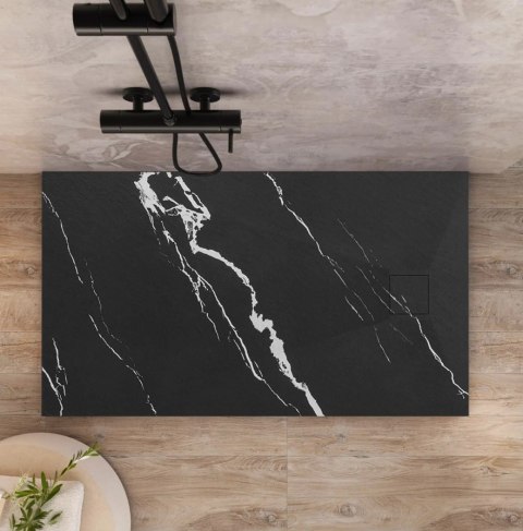 BRODZIK MAGNUM CARRARA BLACK 80x100 BRODZIK MAGNUM CARRARA BLACK 80x100