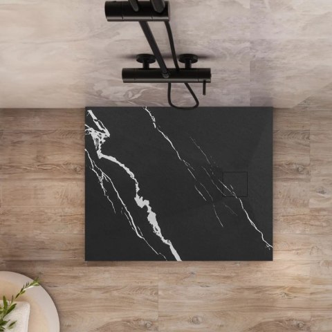 BRODZIK MAGNUM CARRARA BLACK 80x100 BRODZIK MAGNUM CARRARA BLACK 80x100
