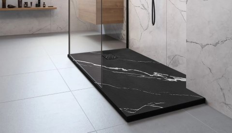 BRODZIK MAGNUM CARRARA BLACK 80x100 BRODZIK MAGNUM CARRARA BLACK 80x100
