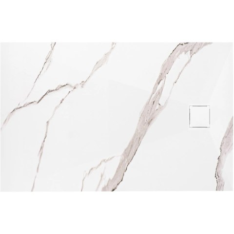 Shower Tray Magnum Carrara White 90x120