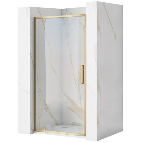 Shower Door Rapid Swing Brush Gold 90
