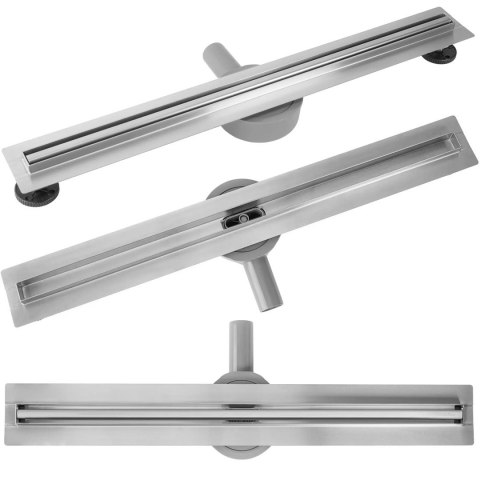 Linear Drain REA Neox Slim Pro Brushed Steel 100