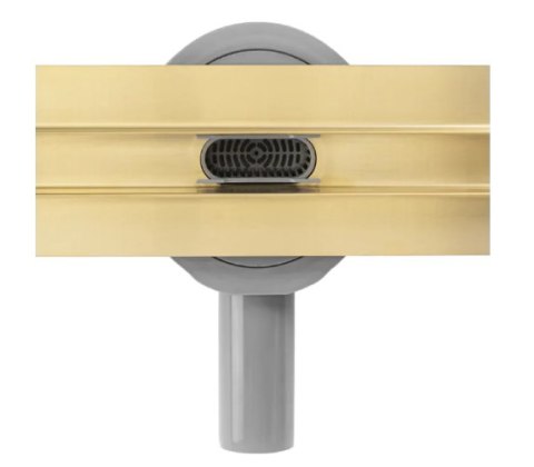 Linear Drain REA Neox Slim Pro Brushed Gold 70