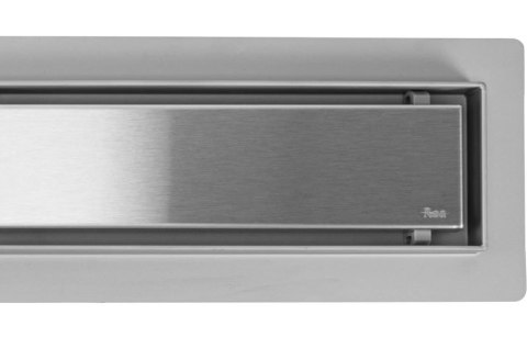 Linear Drain REA Neox Brushed Steel 60