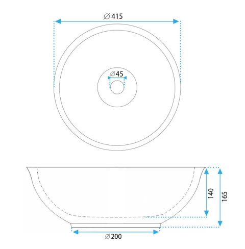 Countertop Basin Rea Bella