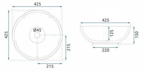 Countertop Basin Rea Sevilla Countertop Basin Rea Sevilla