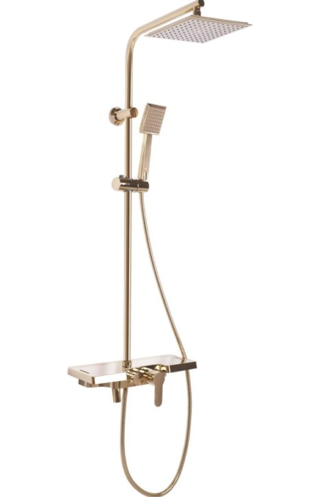 Shower Set REA BRAVO Gold Shower Set REA BRAVO Gold
