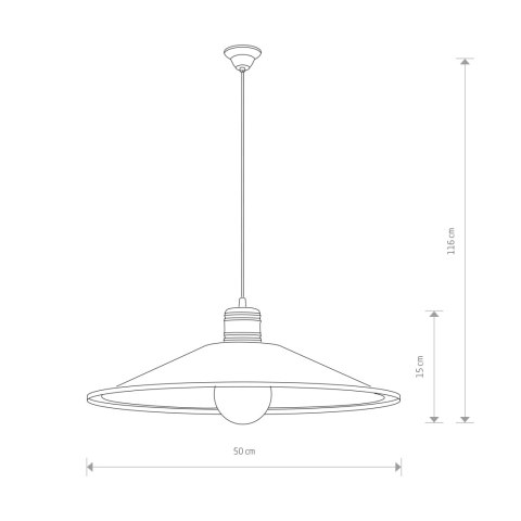 Lampy wiszące - GARRET M
