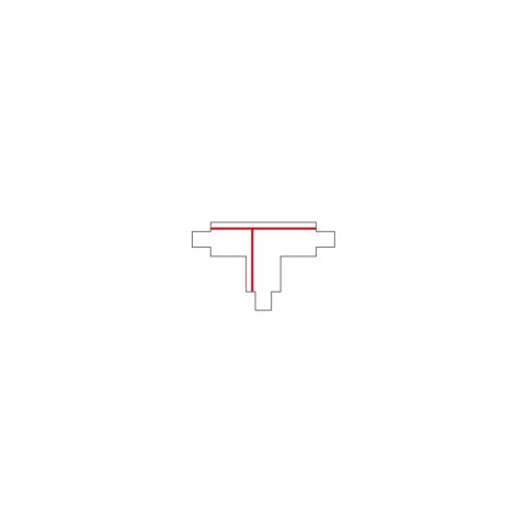 Podtynkowe - CTLS RECESSED POWER T CONNECTOR, RIGHT 2 (T-R2) Podtynkowe - CTLS RECESSED POWER T CONNECTOR, RIGHT 2 (T-R2)