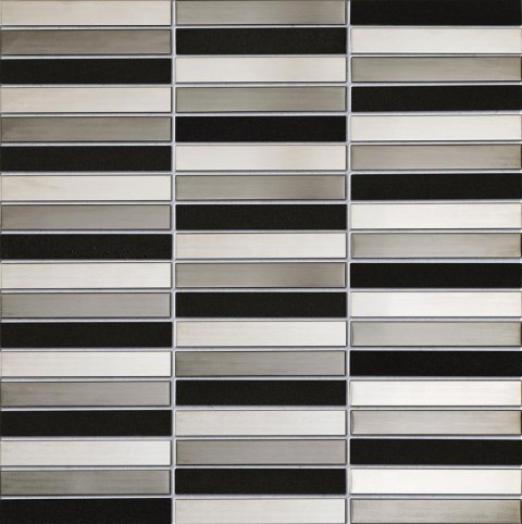 DROPS METAL GREY STONE MOZAIKA 30,4X29,8 DROPS METAL GREY STONE MOZAIKA 30,4X29,8