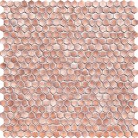 DROPS METAL ROSE HEX MOZAIKA 30,2X30 DROPS METAL ROSE HEX MOZAIKA 30,2X30