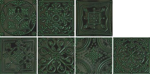 TINTA GREEN DEKOR 14,8X14,8 TINTA GREEN DEKOR 14,8X14,8