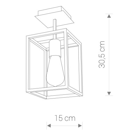 Lampy przysufitowe - CRATE Lampy przysufitowe - CRATE