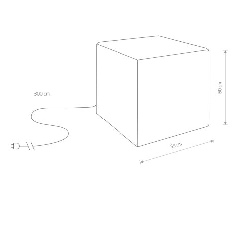 Lampy stojące - CUMULUS CUBE L Lampy stojące - CUMULUS CUBE L