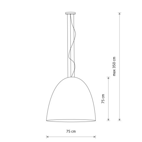 Lampy wiszące - EGG XL Lampy wiszące - EGG XL