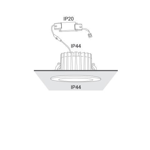 Podtynkowe - CL KEA LED 20W Podtynkowe - CL KEA LED 20W