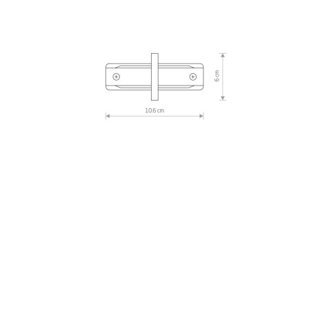 Podtynkowe - PROFILE RECESSED STRAIGHT CONNECTOR Podtynkowe - PROFILE RECESSED STRAIGHT CONNECTOR