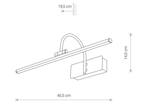 Kinkiety - GIOTTO LED S