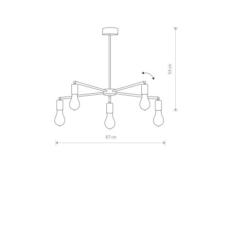 Lampy przysufitowe - STICKS Lampy przysufitowe - STICKS