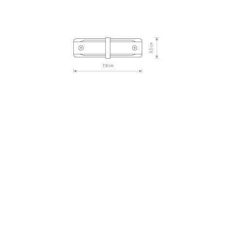 Natynkowe - PROFILE STRAIGHT CONNECTOR Natynkowe - PROFILE STRAIGHT CONNECTOR