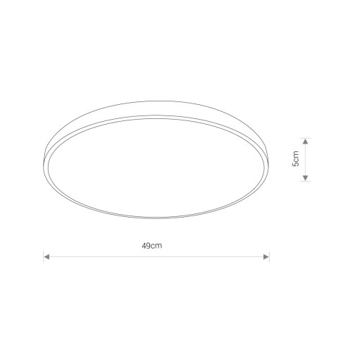 Plafony - AGNES ROUND LED Plafony - AGNES ROUND LED