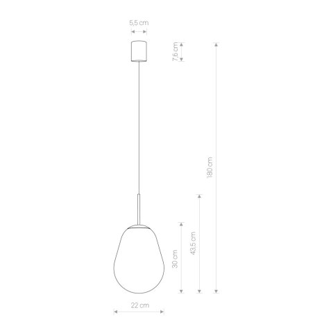Lampy wiszące - PEAR S Lampy wiszące - PEAR S