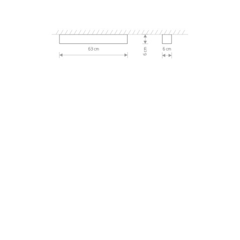 Lampy liniowe - SOFT CEILING LED 60X6 Lampy liniowe - SOFT CEILING LED 60X6