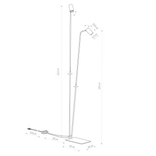 Lampy podłogowe - MONO